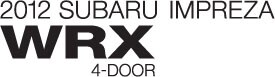 2012 Subaru Impreza WRX WRX 4dr (M5)
